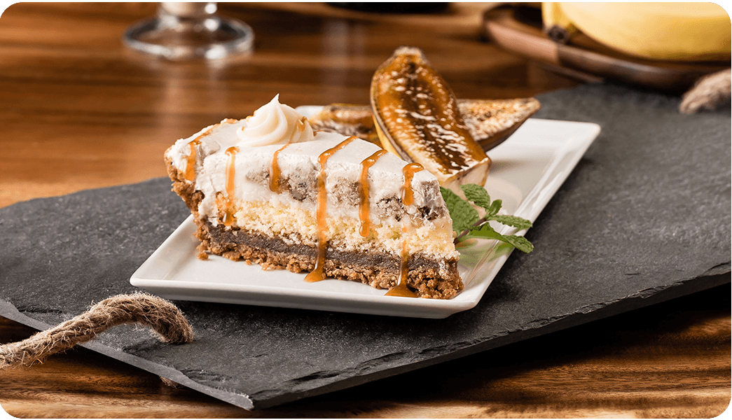 Bananas Foster Pie