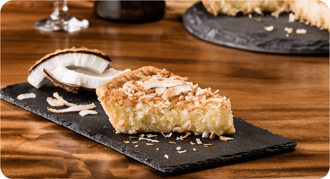 Coconut Chess Pie